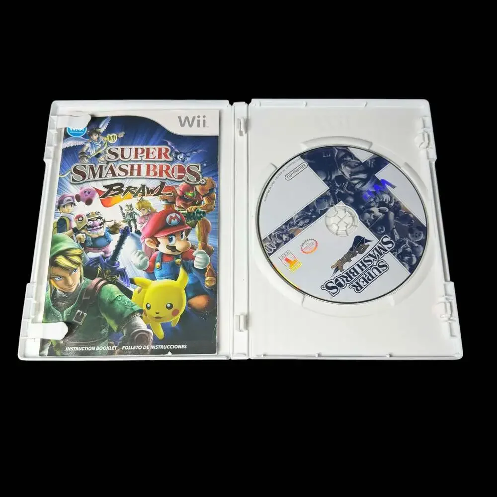 Super Smash Bros. Brawl Nintendo Wii Video Game Complete in Box
